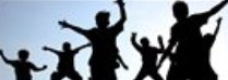 Kids jumping