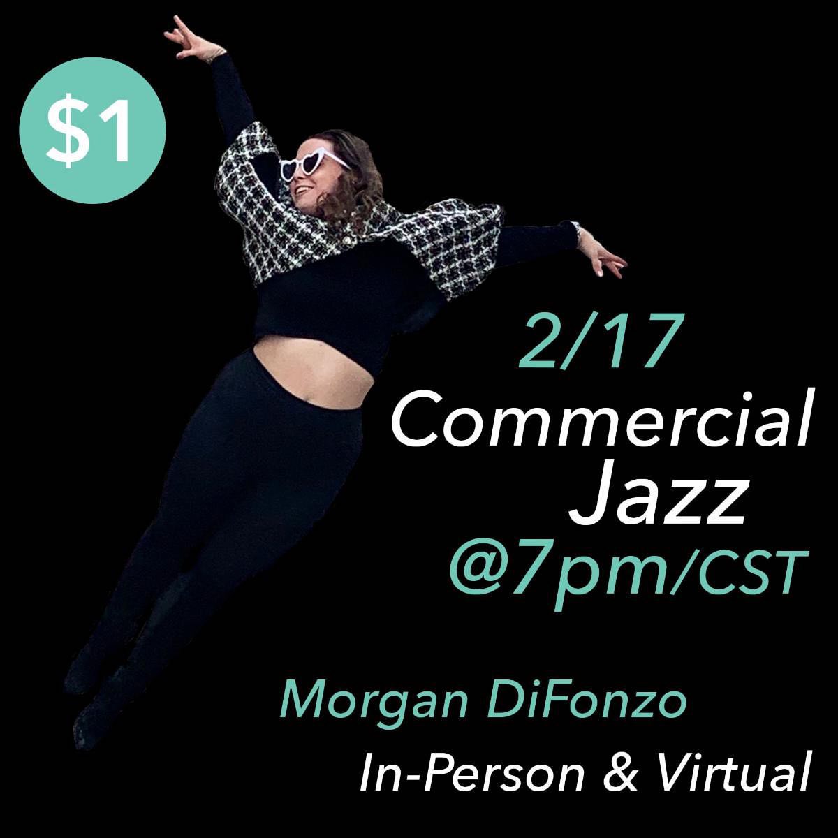 Just La La La Dancing All Around The World $1.00 Commercial Jazz Class Master Teacher Morgan DiFonzo February 17 @ 7:00pm/cst ... In-Person & Virtual Sign up @ guslegacy.org/adultclasses #guslegacy #gusgiordanodanceschool #masterclass #commercialdance #dancers #chicago #inpersondance #virtualdance #onlinedanceclass #trending #explorepage #jazz #masterteacher #letsdance #love