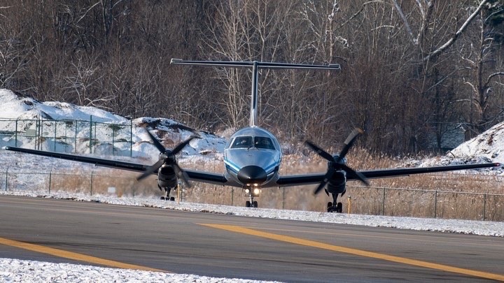 Waiting for 5:00 on a Friday like EMB120 at ALB headed to CVG Photo by: Hudson Garber