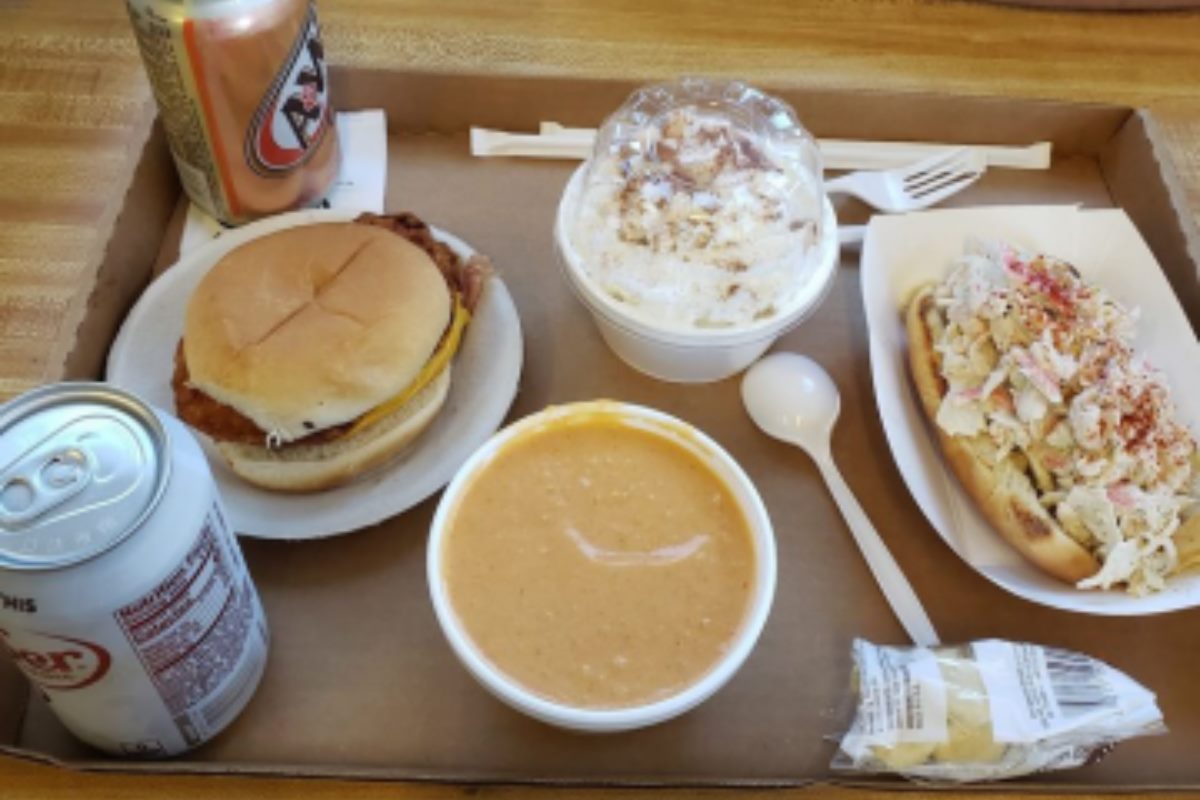 This is the meal in front of you. Where do you start?