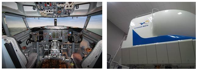 Our Inspire gala is October 26th in Edmonton and you will have the opportunity to bid on some pretty incredible items in our silent auction. One item we are par...ticularly excited about is an hour in the Canadian North 737 Flight Simulator! Get your Inspire tickets now! elevateinspire.eventbrite.com Canadian North is proud to operate a Boeing 737-Classic flight simulator, located at the Alberta Aerospace & Technology Centre at Edmonton International Airport. This simulator meets Level D standards, the highest current standard for flight simulators. Level D simulators require: - A motion platform capable of moving the simulator cab in all six degrees of freedom - An outside world display giving 180 x 40 degrees of view to each pilot - Realistic sounds in the cockpit - Special motion and visual effects