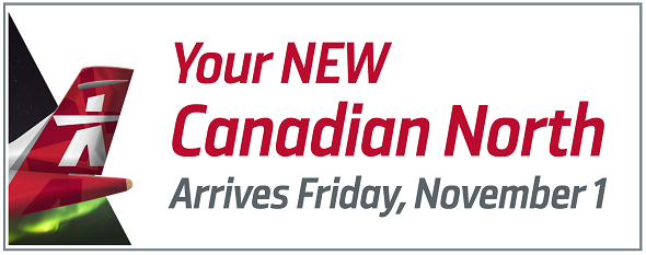 We’re one week away from the start of a new chapter for northern air service. On Friday, November 1, we will begin to serve you as your NEW Canadian North. This means: We will launch our first-ever unified flight schedule shown at https://firstair.ca/plan-your-trip/flight-schedule. We will serve you with one website www.canadiannorth.com. ... You will be able to reach us through a single Customer Contact Centre number for all passenger and cargo enquiries - 1.800.267.1247 We will offer unified check-in and shipping processes at our airport and cargo locations. To see a list of our airport and cargo locations that we will be combining on November 1, please see https://www.canadiannorth.com//Canadian%20North%20change%2 You will have the opportunity to earn Aurora Rewards points each time you fly with us, with the ability to earn Aeroplan Miles for the same travel. It’s free to join Aurora Rewards and takes just moments at www.aurorarewards.com/join. If you have question about your existing reservation in the meantime, please contact the airline that you booked your travel with: Canadian North 1.800.661.1505 | customercare@canadiannorth.com First Air 1.800.267.1247 | contact@firstair.ca You can stay updated on our progress at www.canadiannorth.com/integration Thanks as always for travelling and shipping with us. We look forward to welcoming you onboard your NEW Canadian North, beginning Friday, November 1, 2019.